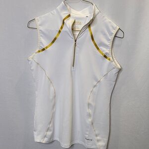 Annika-Cutter & Buck sleeveless sport top.  Sz M.  EUC. Sz M. CB DryTec 50 UPF +